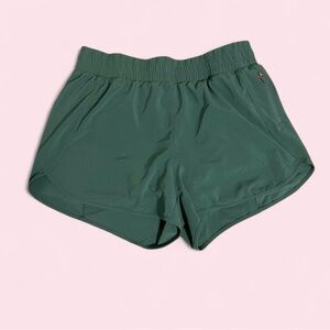 Women's Athletic Shorts - Forest Green